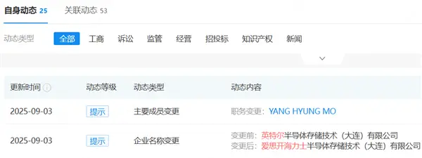 Intel大連晶圓廠正式改名SK海力士：升級之路卻被徹底堵死